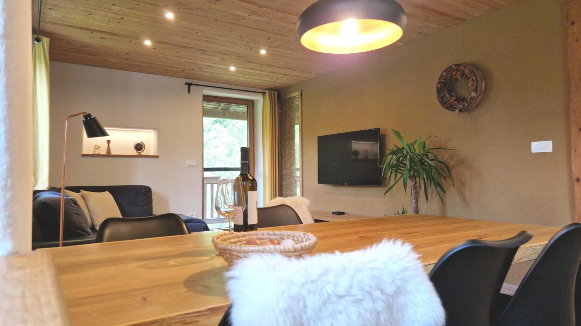 Ecohouse Furlan - Apartment Pinja Кобарід Екстер'єр фото